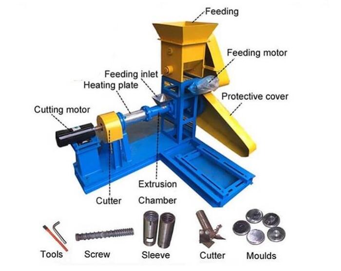 fish feed maker machine