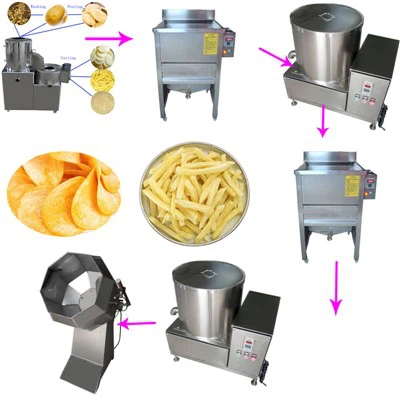 Mini-usine de chips de pommes de terre