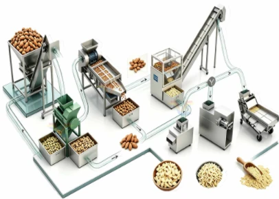 badam processing machine