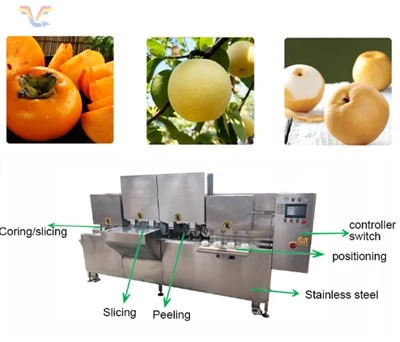 Trancheuse électrique commerciale pour éplucheur de pommes